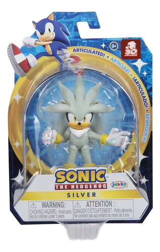 Sonic The Hedgehog Figura De Acción De 2.5 Pulgadas, Juguete