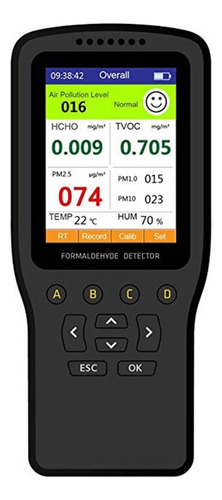 Prueba Formaldehído Hcho Tvoc Pm1/10 Medidor De