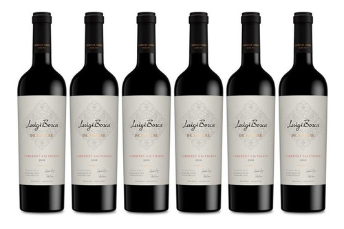 Vino Luigi Bosca De Sangre Cabernet Sauvignon X750cc Caja X6