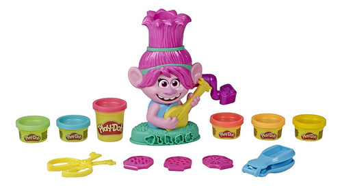 Play Doh Trolls Cabello Arcoiris