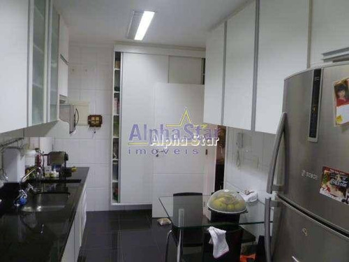 Imagem 3 de 11 de Apartamento Com 3 Dormitórios Para Alugar, 133 M² Por R$ 7.000,00 - Edifício Resort Tamboré - Santana De Parnaíba/sp - Ap0564