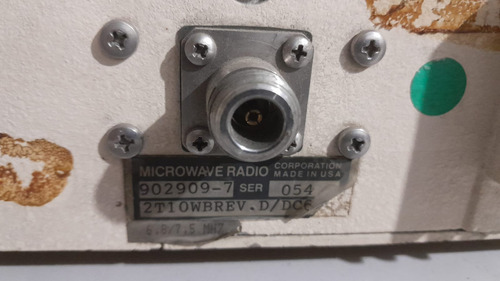 Microwave Radio Transmitter 6.8 / 7.5 Mhz (a44) (Usado)