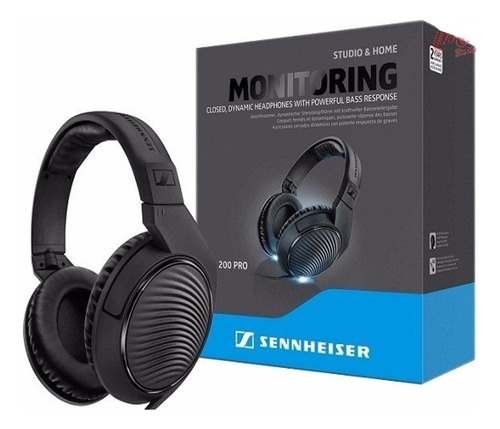 Sennheiser Audifonos Profesionales Diadema Hd200 Pro 12 Msi