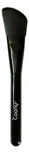 Pincel Espátula Silicona Coony Silicon Face Brush Color Negro