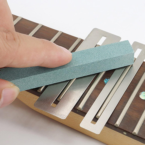 Guitarra Fractal Fret Press, Herramienta De Pulido Verde
