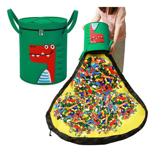 Bolsa Almacenamiento Fieltro Grueso Juguetes Infantiles/lego