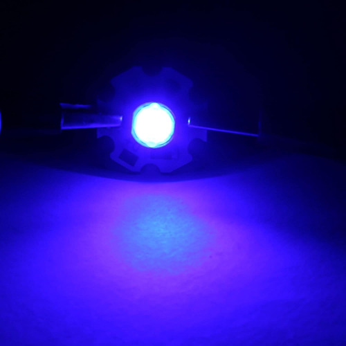 Meccanixity Cob Led Lig Ligh Bead 1w 50lm 460-465nm 20 Mm 5v