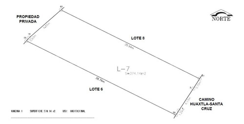 Lote De Terreno En Venta, En Huaxtla, Jalisco