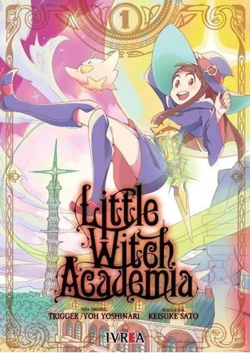 Little Witch Academia Manga Tomo 01 Original Español