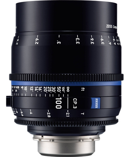 Zeiss Cp.3 100mm T2.1 Compact Prime Lente (canon Ef Mount, F