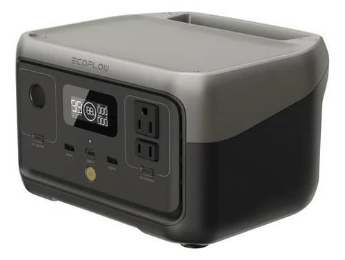 Gerador Portátil Energia Ecoflow River 2 600w 256 Wh