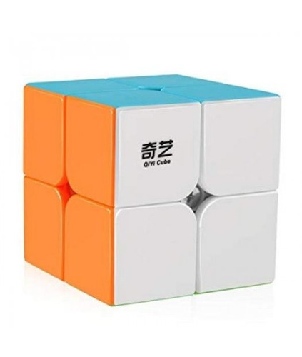 Imagen 4 de 5 de Cubo Rubik Qiyi Warrior W + Qidi 2x2 + Lub + 2 Bases Caba