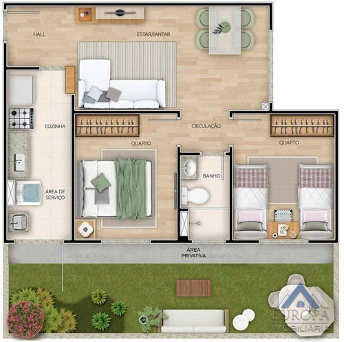 Apartamento À Venda, 43 M² Por R$ 163.939,00 - Cidade Industrial Ii - Londrina/pr - Ap0677