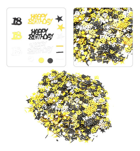 Imagen 6 de 8 de 1500pcs Kit De Decoraciones Para Fiesta De Cumpleaños