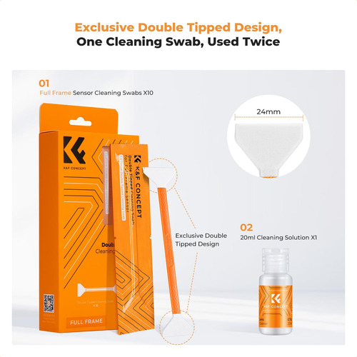 Kit De Limpieza Kf Concept Sensor Fotograma Completo 20 Ml