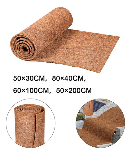 Almohadilla De Coco Reutilizable Y Segura Para Reptiles, 1 U