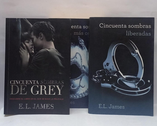 Trilogía Cincuenta Sombras De Grey 