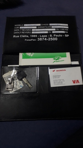 Honda Falcon Nx400 Raridade Km 9735 Ano 2005