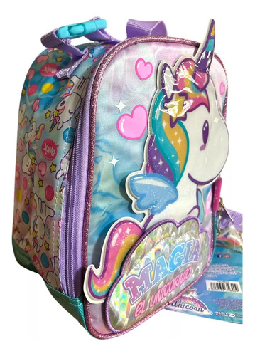 Lonchera Infantil Unicornio Onix De Ruz
