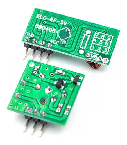 Modulo Rf Transmisor Y Receptor 315 Mhz Robotica Pic Arduino
