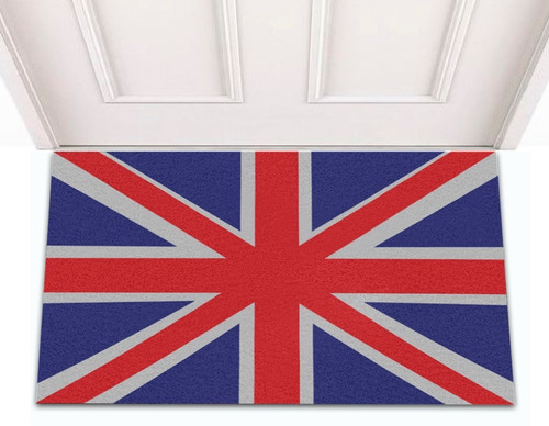 Tapete Capacho Decorativo Bandeira Inglaterra Reino Unido
