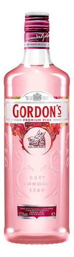 Gin Premium Gordon's Pink Strawberry - Reino Unido 700ml 