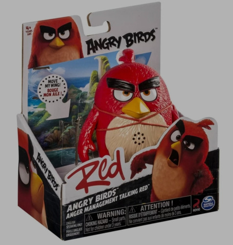 Angry Birds Talking Red Figura De Acción Con Frases Y Sonido