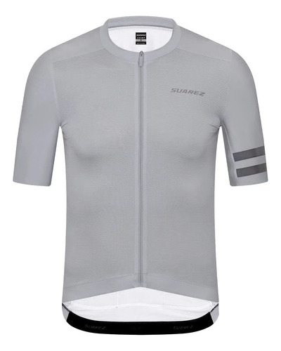 Jersey Ciclismo M/c Hombre Suarez Solid Gray Avant