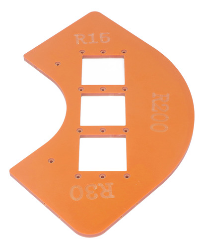 Plantilla De Enrutador Corner Radius Guide R15 R30 R100 R200