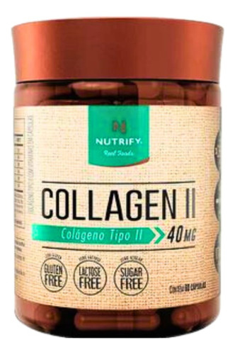 Colágen 2 Colageno Tipo Ii 40mg 60 Capsulas Nutrify