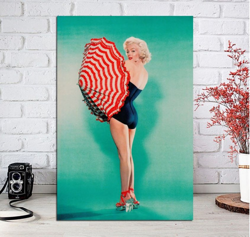 Vinilo Decorativo 20x30cm Marilyn Monroe Pin Up