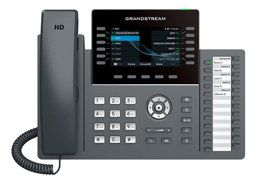 Teléfono Ip Grandstream Grp2636 12 Lineas 6 Sip Voip + Adapt