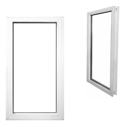 Ventana Paño Fijo Modena 40x110 Blanco Dvh 4/9/4