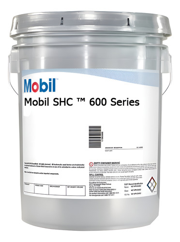 Óleo Engrenagem Sintético Mobil Shc 632 Iso 320 Balde 18,9l