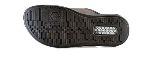 Ojotas Hombres Sandalias Cuero 133001-02 Pegada Luminares