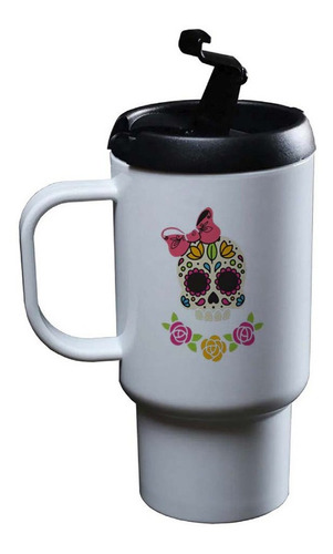 Jarro Termico Café Calavera Mexicana Modelo At55