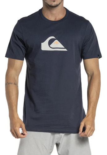 Camiseta Quiksilver Comp Logo Tamanho Especial Original