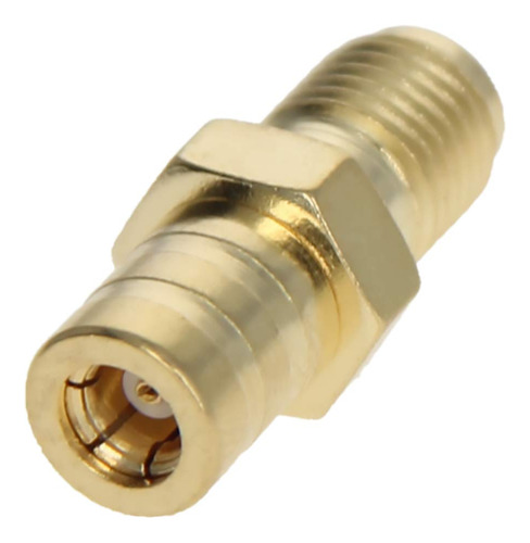 Othmro 1 Unids Oro Sma Hembra A Smb Macho Jack Coaxial Rf C.