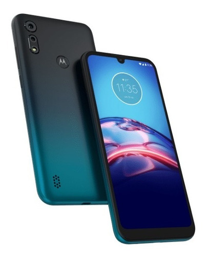 Motorola E6s 32gb Azul - Liberado - Estuvo En Exhibición