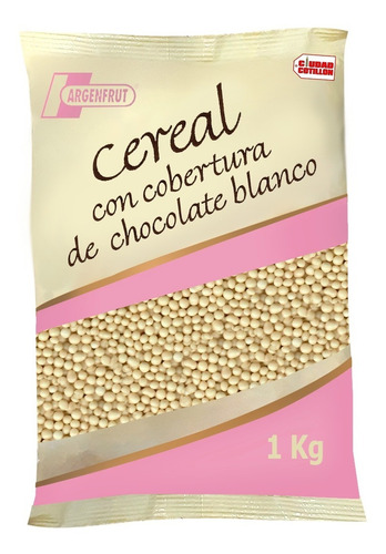 Micro Cereal Chocolate Blanco 1kg Argenfrut -ciudad Cotillon