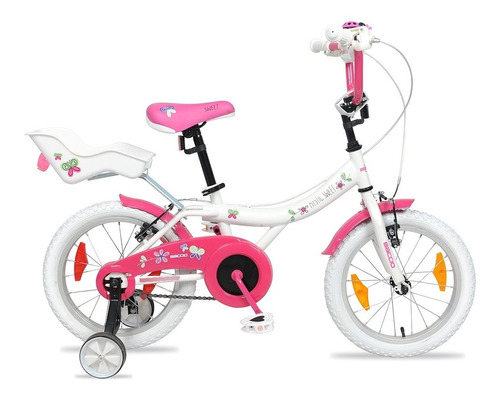 Bicicletas Baccio Mystic Sweet Rodado 16 Niña Blanca - Fama