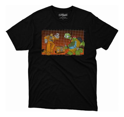 Polera Crosovers - Tortugas Ninja Garfield Invasor Zim