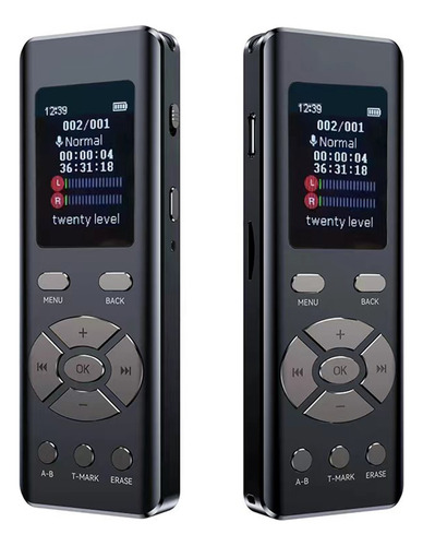 Gravador De Voz Mp3 Gravação Digital Estudantes Jornalistas