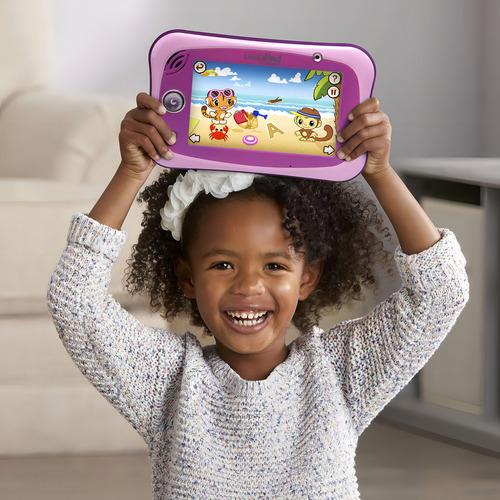 Leapfrog Leappad Ultimate - Tablet pronto para uso escolar,. Cor: Rosa