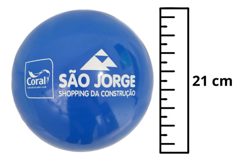 Kit Com 40 Bolas De Vinil Personalizadas De Lembrancinhas