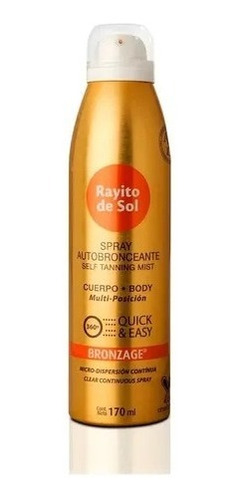 Autobronceante Rayito De Sol X170 X 2 Unodades