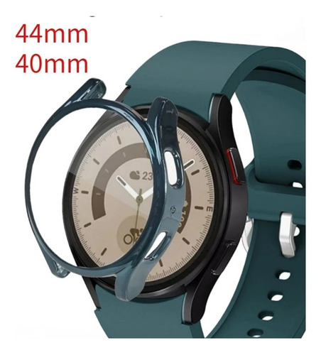 Case Completo De Tpu Samsung Watch 4/5 De 40 Mm Y 44mm