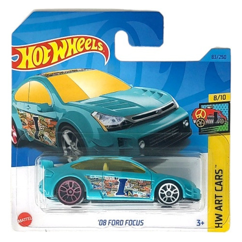 Hot Wheels - 8/10 - '08 Ford Focus - 1/64 - Hkh51