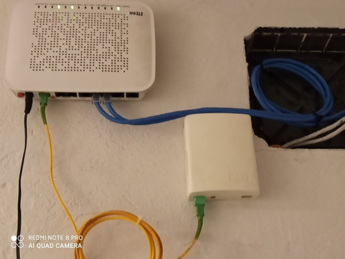 Imagen 1 de 10 de Reparación De Fibra Óptica, Reubicación. Cableados De Red.