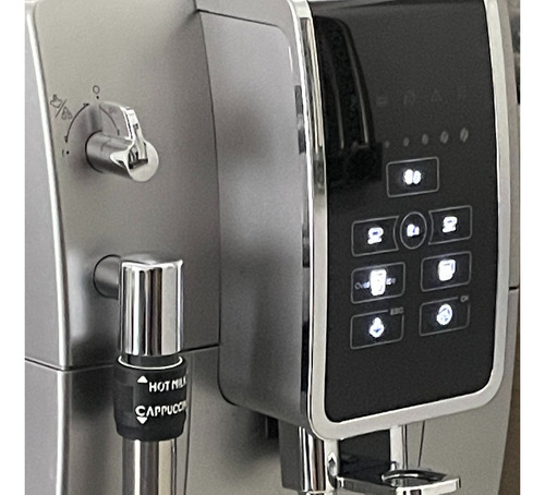 Cafetera Automática Delonghi Dinamica Plateado (Usado)